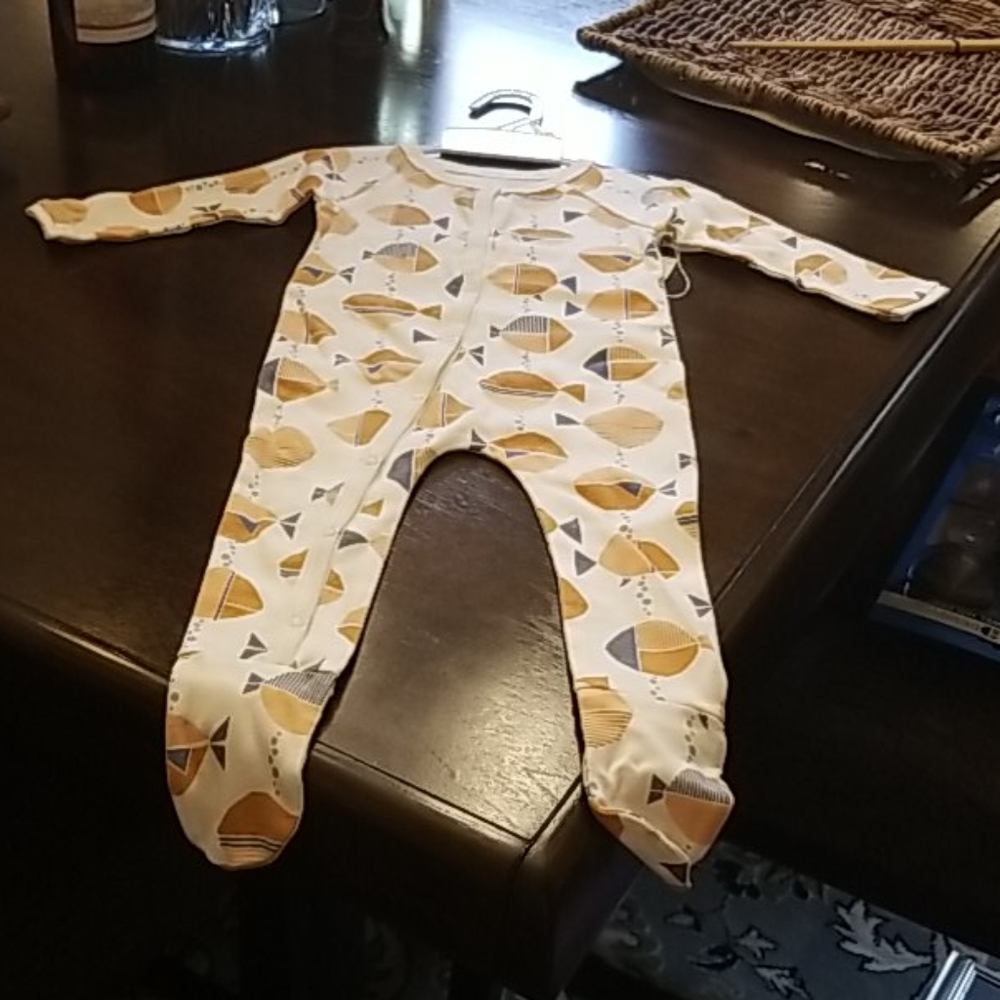 Baby Footie PJ 100% Organic By Olen Organic